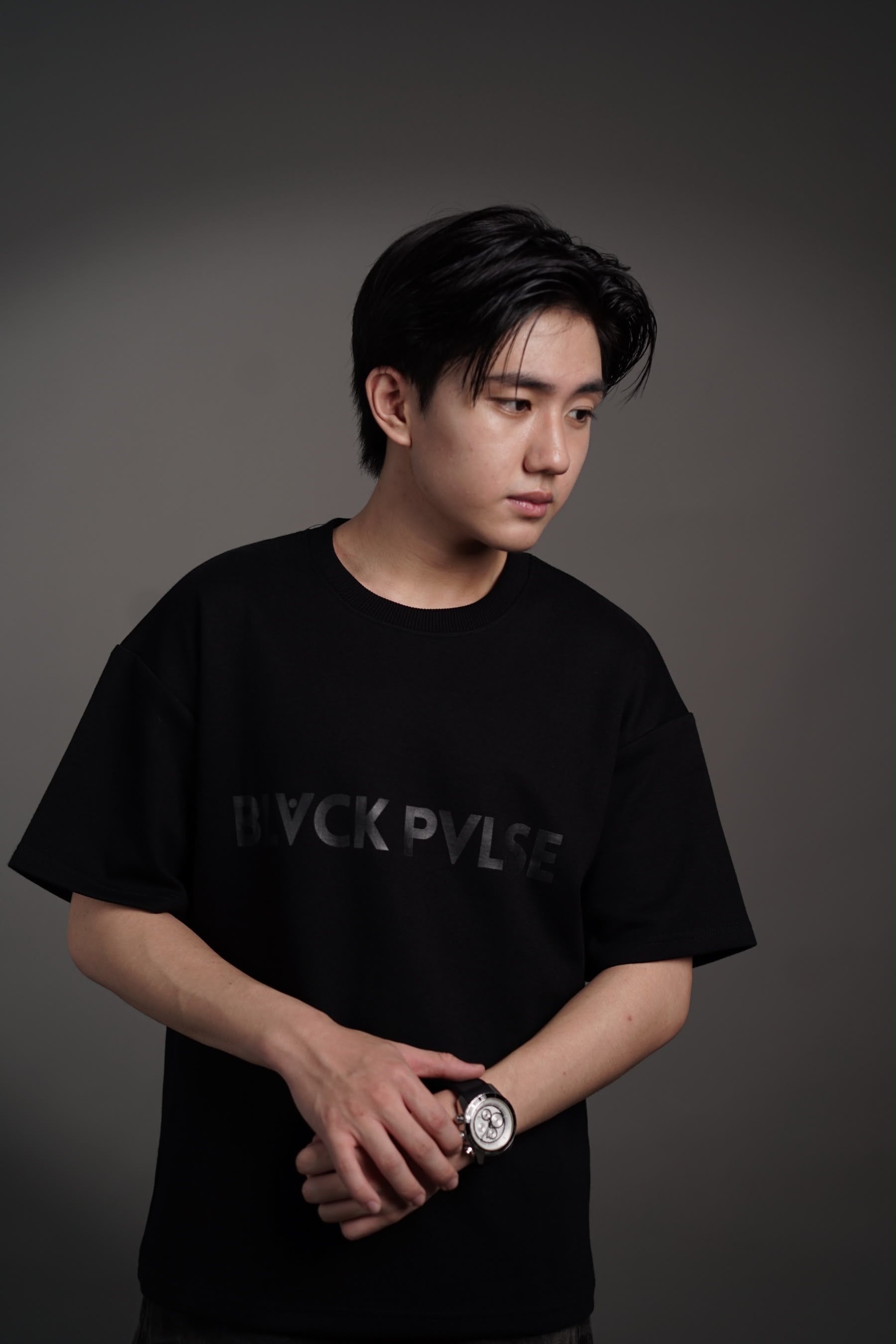 BLVCKPVLSE “Classic” Signature Oversized T-Shirt Black