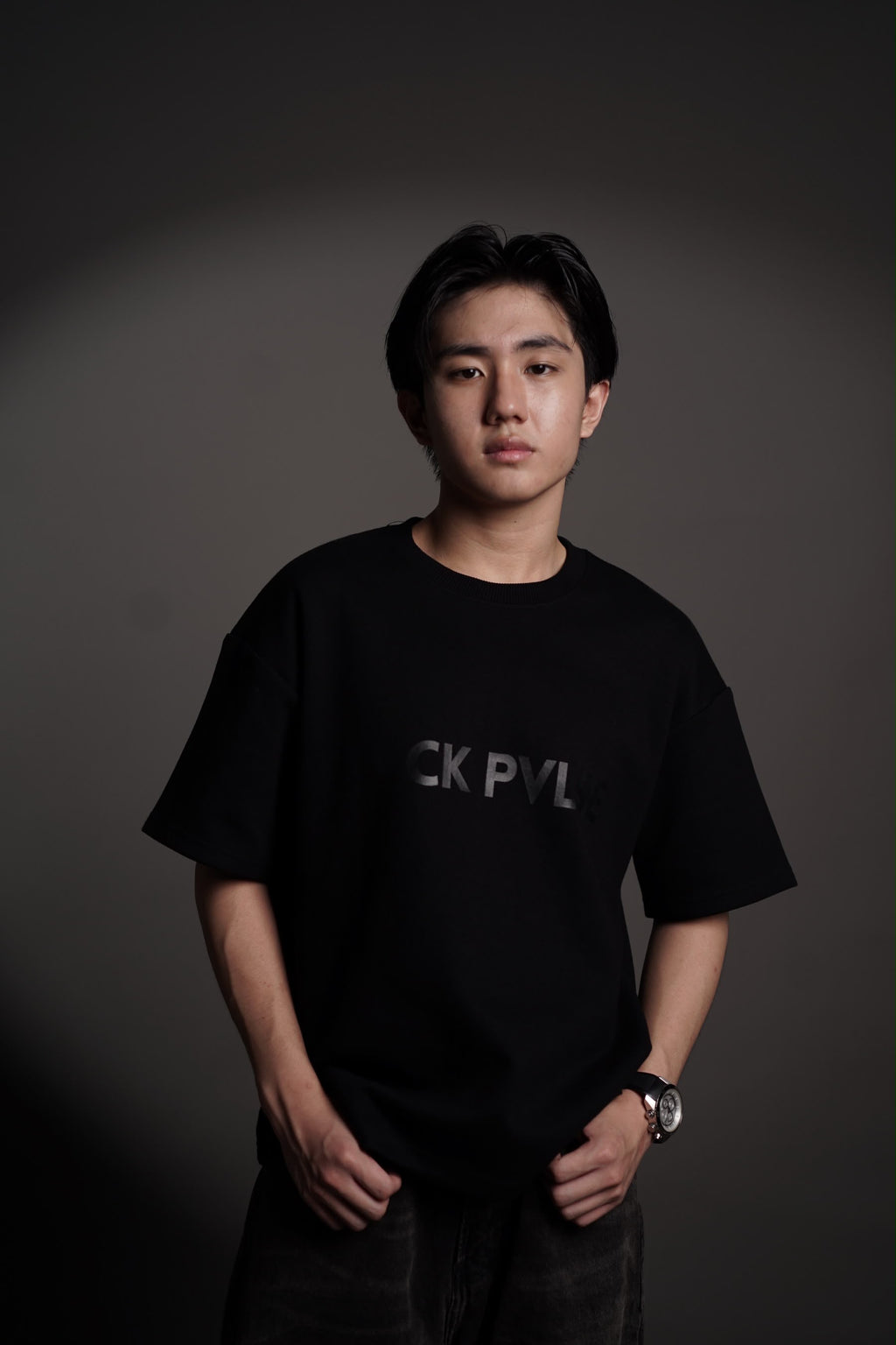 BLVCKPVLSE “Classic” Signature Oversized T-Shirt Black